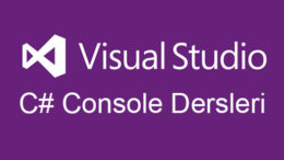 C# Console Karşılaştırma Operatörleri