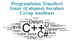 Programlama Temelleri Sınav Soruları-2 (Cevap Anahtarı)