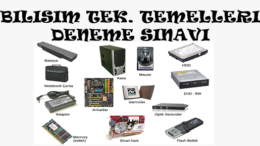 Bilişim Teknolojilerinin Temelleri Deneme Sınavı-17