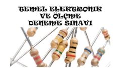 Temel Elektronik ve Ölçme Deneme Sınavı-2