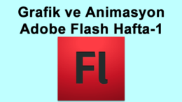 Grafik ve Animasyon Adobe Flash Hafta-1