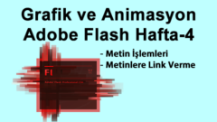 Grafik ve Animasyon Adobe Flash Hafta-4