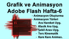 Grafik ve Animasyon Adobe Flash Hafta-6