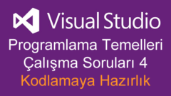 Programlama Temelleri Çalışma Soruları 4