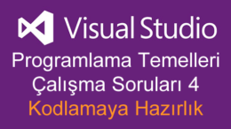 Programlama Temelleri Çalışma Soruları 4