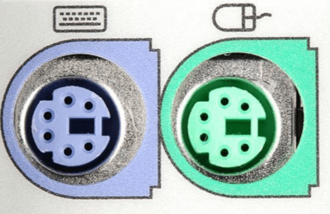 ps/2 klavye ve fare portu