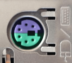 ps/2 klavye ve fare portu