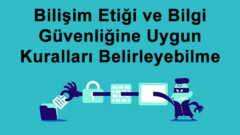 Bilişim Etiği ve Bilgi Güvenliğine Uygun Kuralları Belirleyebilme