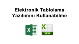Elektronik Tablolama Yazılımını Kullanabilme