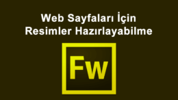Web Sayfaları İçin Resimler Hazırlayabilme
